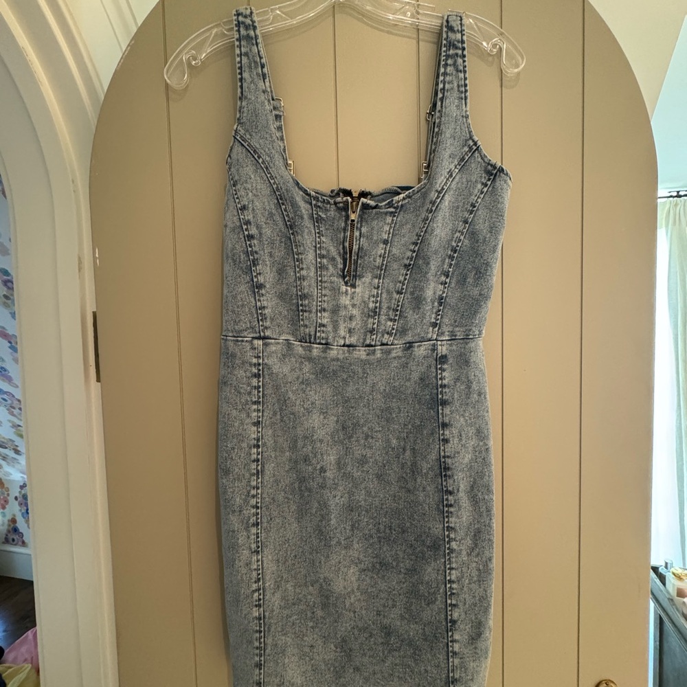 Denim dress